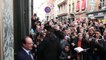 François Hollande prend un bain de foule à Lille