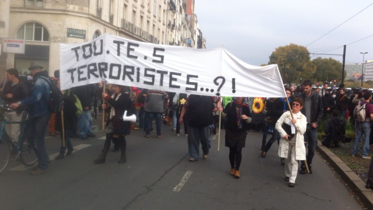 Manif cortège