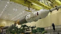 [ISS] Soyuz TMA-15M Mated to Soyuz-FG Booster Ahead of Manned Launch