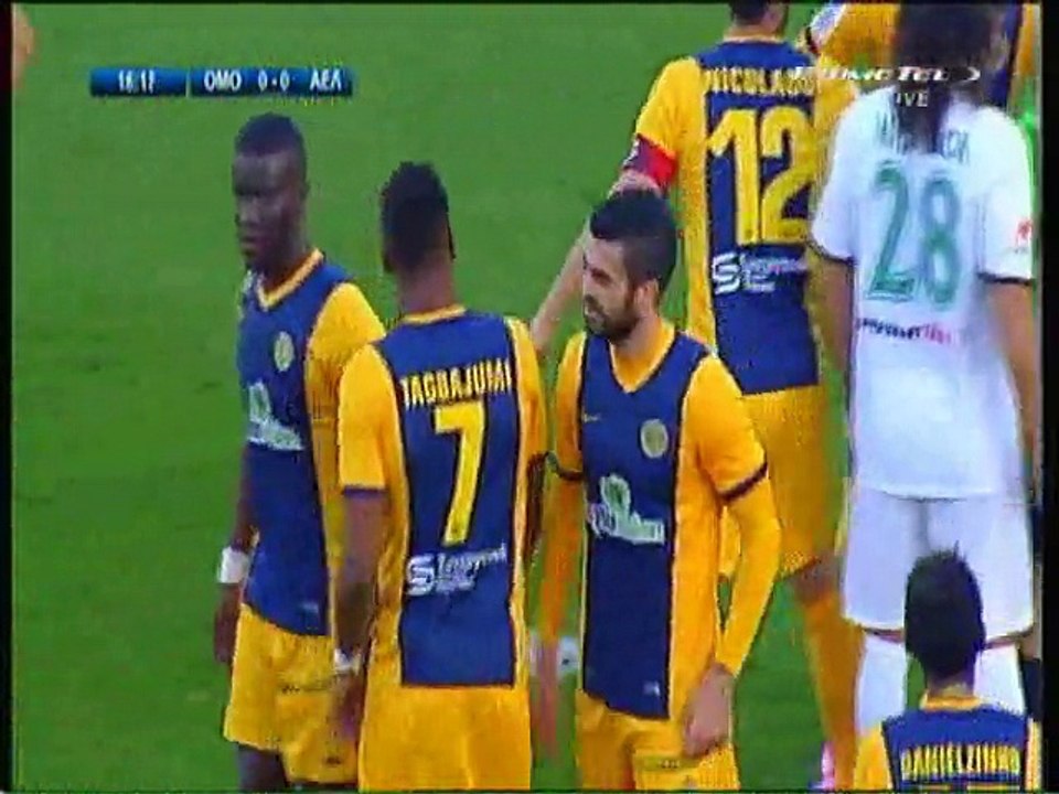 Ομόνοια-ΑΕΛ Το πέναλτι και το γκολ του Ποτέ 17'