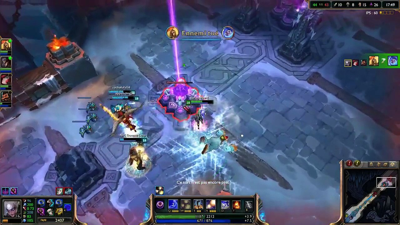 aram ligue of legend avec darthsaiyan en live (REPLAY)