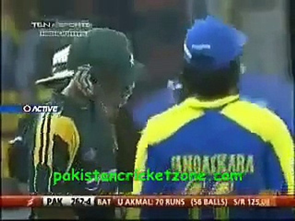 Umar Akmal 102 off 72 First ODI century  VS Sri Lanka