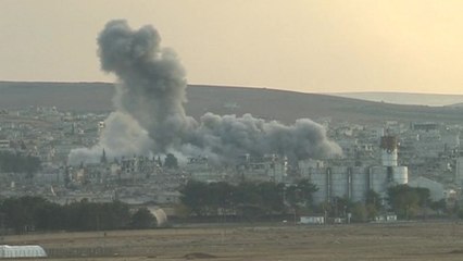 US-led coalition strike against IS targets in and around Kobani