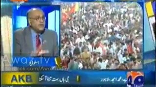 Najam Sethi Telling Funny Reason Why PTI Could Not Win Enough Seats From Karachi