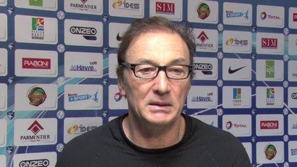 Après HAC - Sochaux (1-1), interview d'Erick Mombaerts