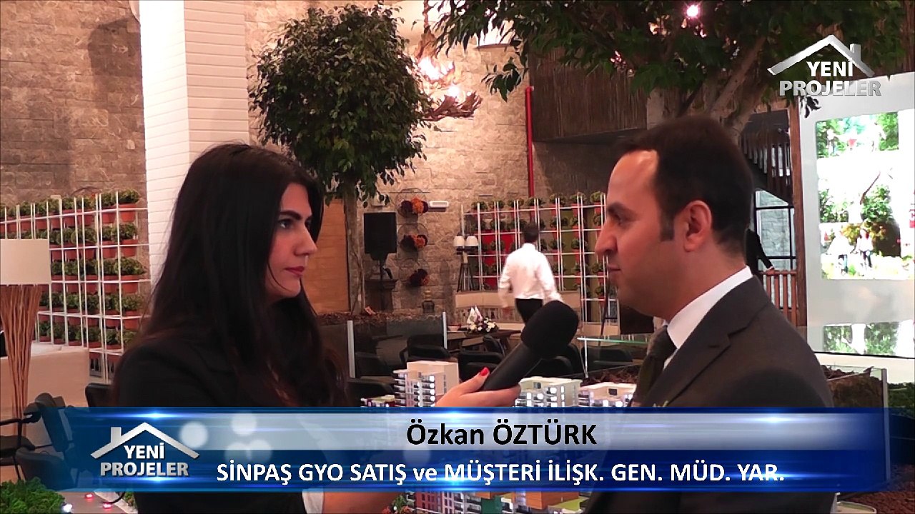 SİNPAŞ GYO Satış ve Müşteri İlişkileri Gen. Müd. Yard. Özkan Öztürk Aydos Country Projesini Anlatıyor 21-11-2014