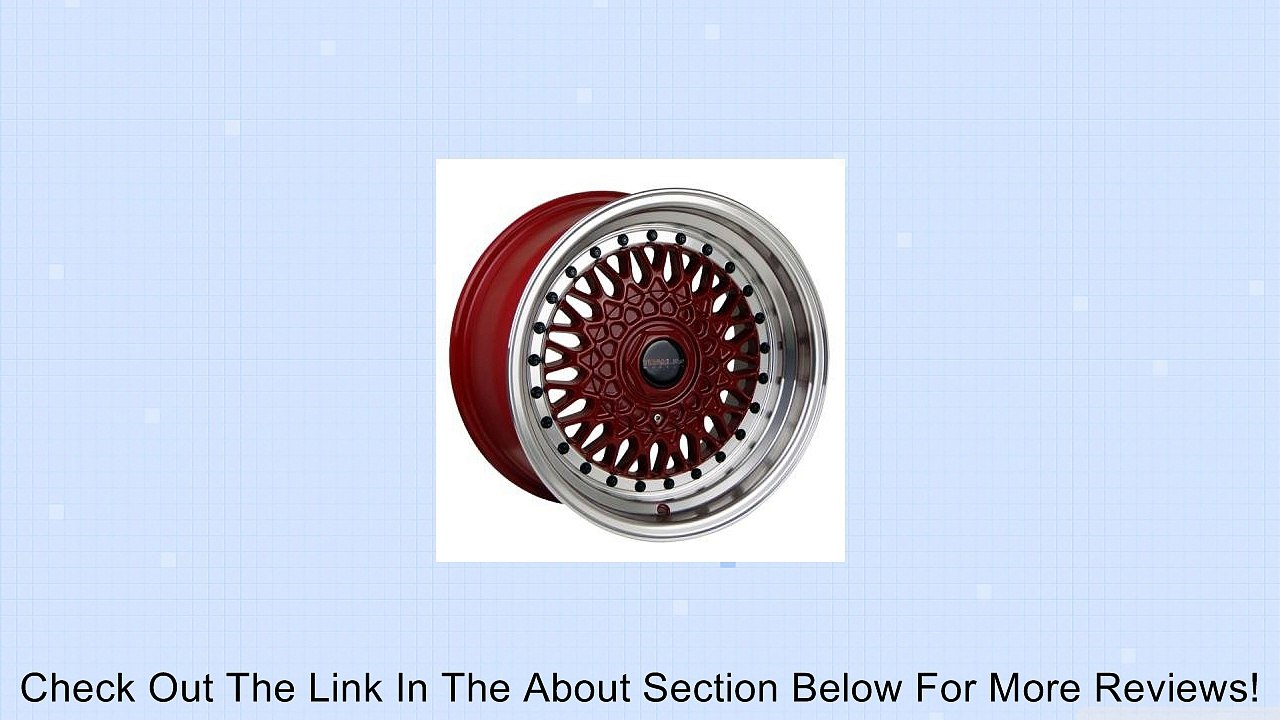 Traklite Crosstread 15x8 +15 4x100 & 4x114.3 Red Review