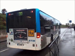 [Sound] Bus Mercedes-Benz Citaro n°995 de la RTM - Marseille sur la ligne 30