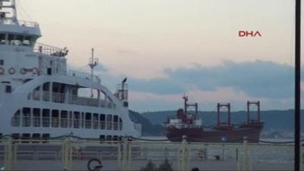 Çanakkale Kuru Yük Gemisi Çanakkale Boğazın En Dar Yerinde Arızalandı