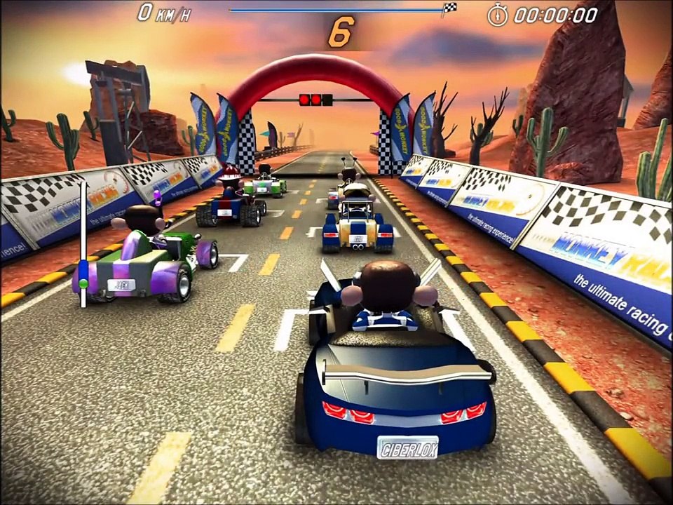 Monkey Racing : les 10 premières courses