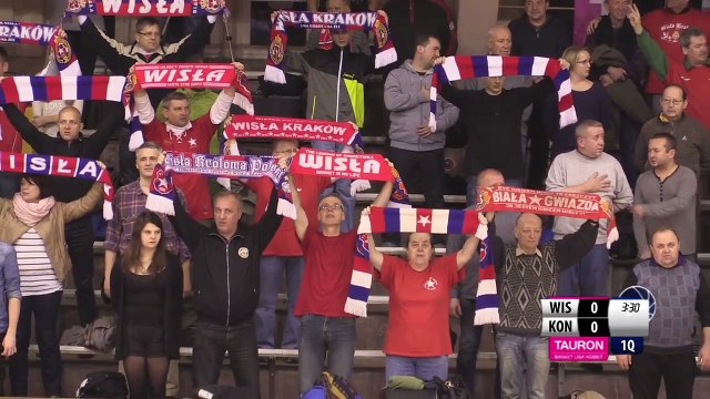 Wisła.TV: Wisła Can-Pack Kraków - Basket Konin 88:49 (I połowa, 42:30)