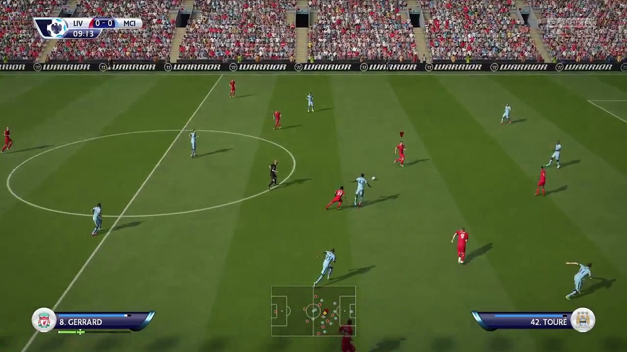 GAMEPLAY FIFA 2015- Liverpool 1 - 0 Manchester City %28PS4%29