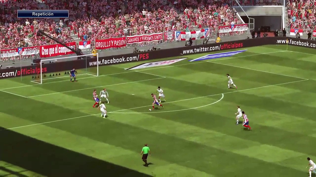 GAMEPLAY PES 2015- Real Madrid - Atletico de Madrid %232a Parte %28PS4%29