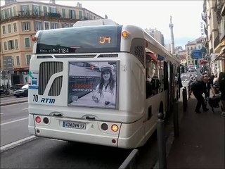 [Sound] Bus Heuliez Bus Access'Bus GX 327 n°1184 de la RTM - Marseille sur la ligne 54