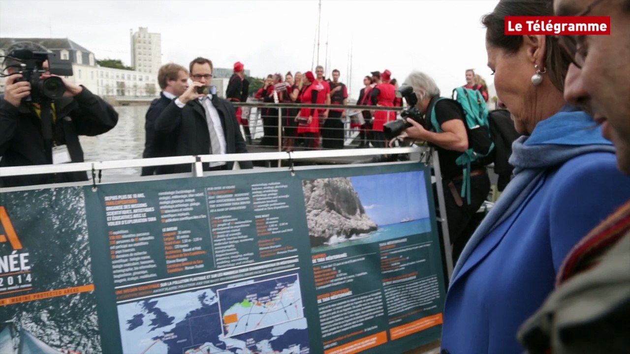 Lorient. Ségolène Royal, la mer, la pollution, les pêcheurs