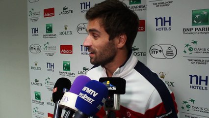 Coupe Davis 2014 - Arnaud Clément : "Se battre avec notre coeur"