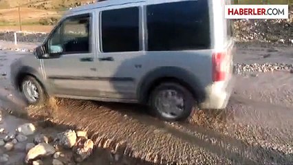 Sağanak Nedeniyle Şırnak-Cizre Karayolu Kısmen Ulaşıma Kapandı