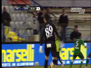 Οθέλλος-Αγία Νάπα 2-1 Τιάγκο 91'