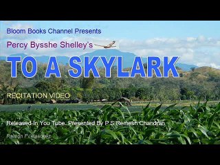 Replaced with better video. E 024 To A Skylark