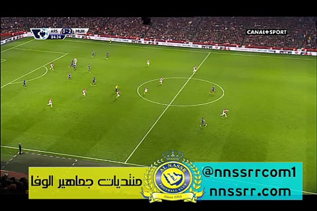 هدف روني الثاني لصالح مانشيستر يونايتد ضد ارسنال 2-0