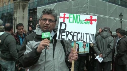 4 Stop Burning Alive Christians in Pakistan London Protest