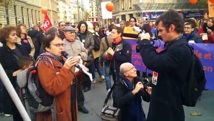 Manifestation contre les violences faites aux femmes