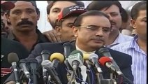 Asif Zardari says Shut up! - by Asif