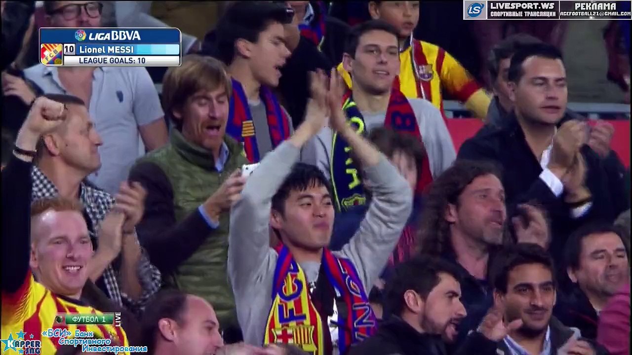 L.Messi 3rd goal (Barcelona 5-1Sevilla) HD