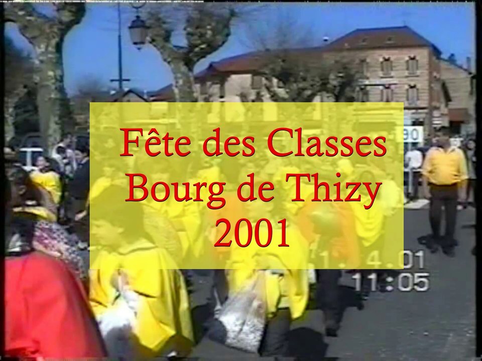 2001-CLASSES BOURG DE THIZY