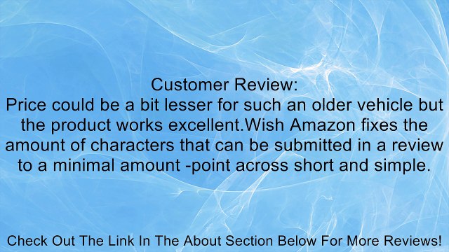 APDTY 857371 Rear Liftgate Hatch Lock Actuator For 1999-2004 Jeep Grand Cherokee (Replaces 5018479AB) Review