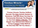 Tinnitus Miracle - Cure Tinnitus Holistically ! This video will shocked you!