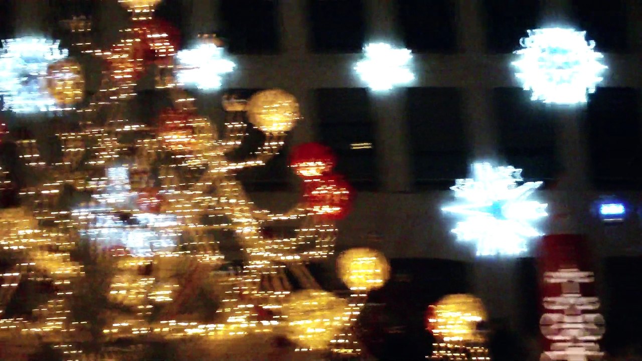 Au milieu des lumières de Noël de Colmar du 22/11/2014