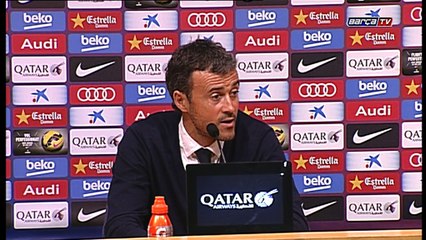 Luis Enrique: “Messi es único y irrepetible”