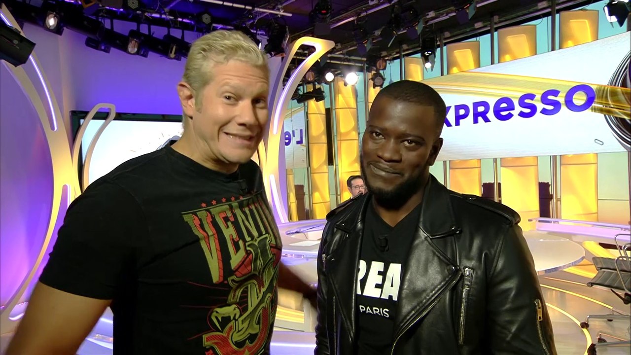 Vincent Parisi coach le chanteur H MAGNUM-2 au Jujitsu Combat sur Beinsports .