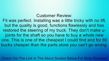 APDTY 536472 Intermediate Steering Column Shaft Assembly With Coupler / Rag-Joint / Universal U-Joint(s) For 2004-2008 Ford F150 / 2006-2008 Lincoln Mark LT Truck Review