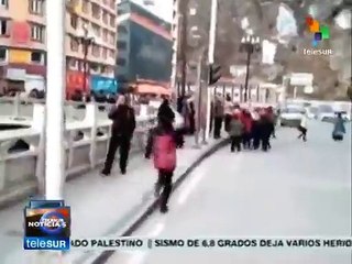 Se registra sismo de 6.3 grados Richter en China
