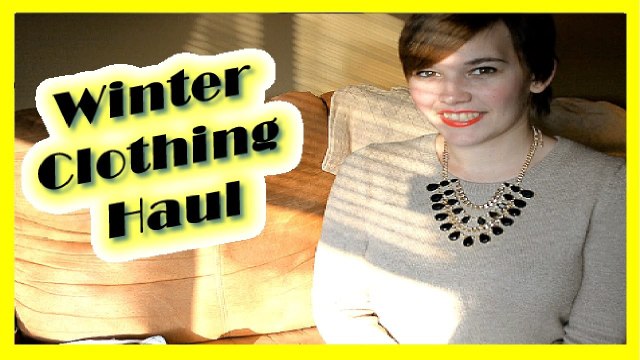 Winter Clothing Haul | Goodwill & Target