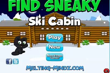 Find Sneaky Ski Cabin Walkthrough