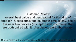Portable Bluetooth Mini Speaker Blue Review