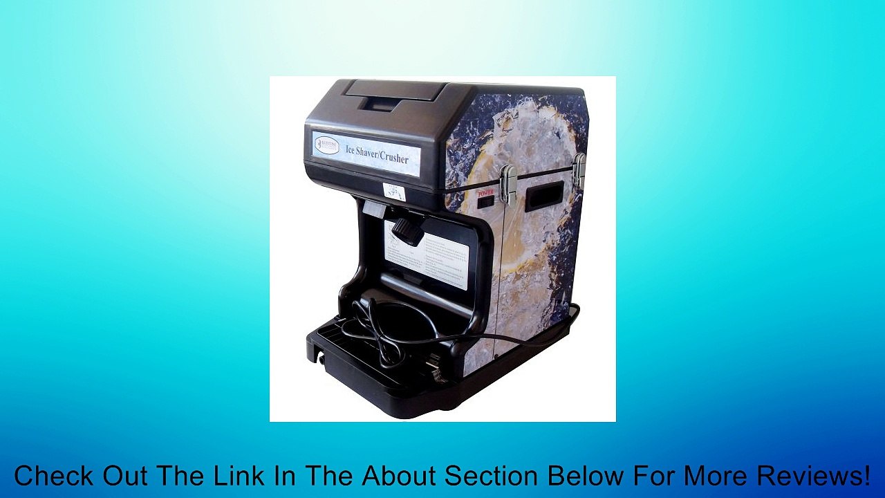Commercial Ice Shaver/Crusher Review