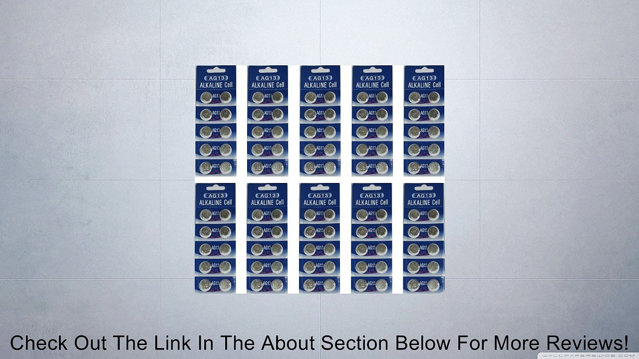 100 X BUG-Compatible AG13 LR44 A76 Batteries Review