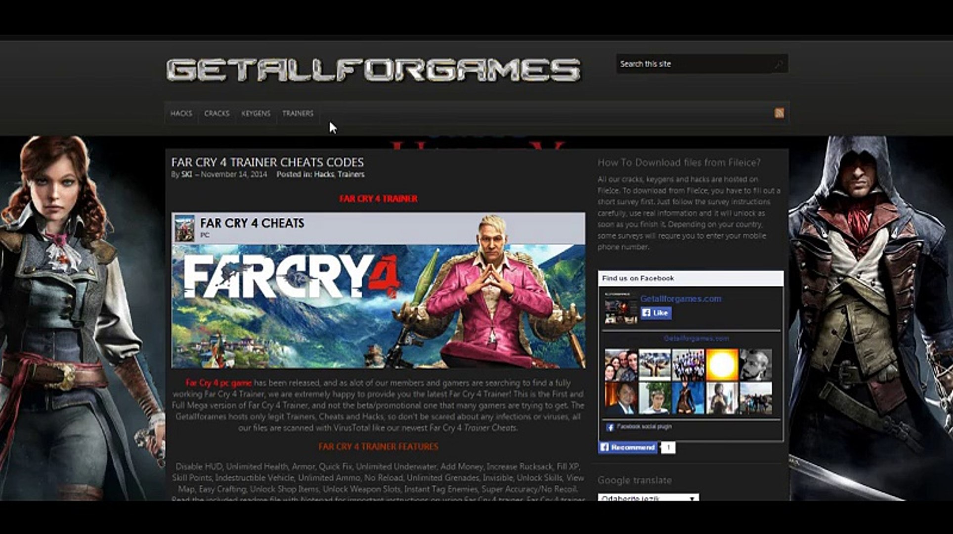 Far cry 4 trainer v1.23 + 21 cheat engine options full download !!! - video  Dailymotion