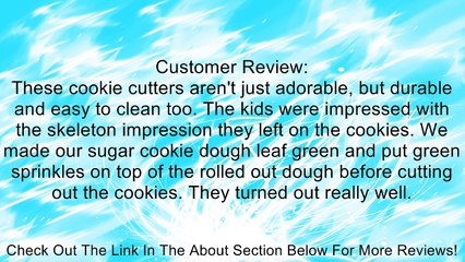 Fred and Friends DIG-INS Dinosaur Fossil Cookie Cutter/Stampers, Set of 3 Review