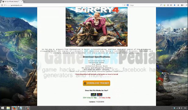 Far Cry 4 Trainer - Unlimited Ammo, Infinite Money, Fly Hack and more!