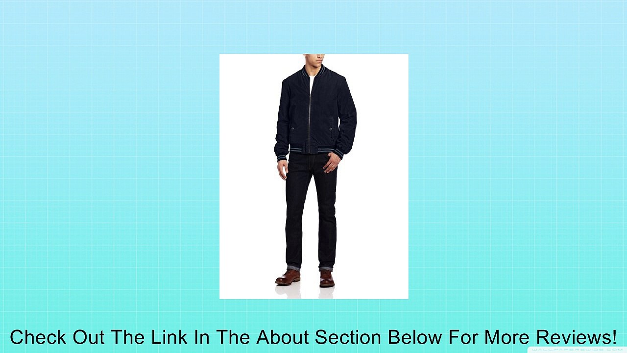 Levi's Men's Cotton Varsity Bomber Jacket, Grey, Medium Review