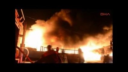 İzmir ? de Kimya Fabrikasında Yangın -Tamamı