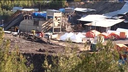 Ermenek'teki Maden Ocağında Çöken İstinat Duvarı