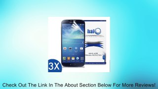 Halo Screen Protector Film High Definition (HD) Clear (Invisible) for Samsung Galaxy S4 - Lifetime Replacement Warranty Review