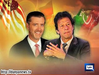 Dunya News - American Ambassador Richard Olson meets Imran Khan