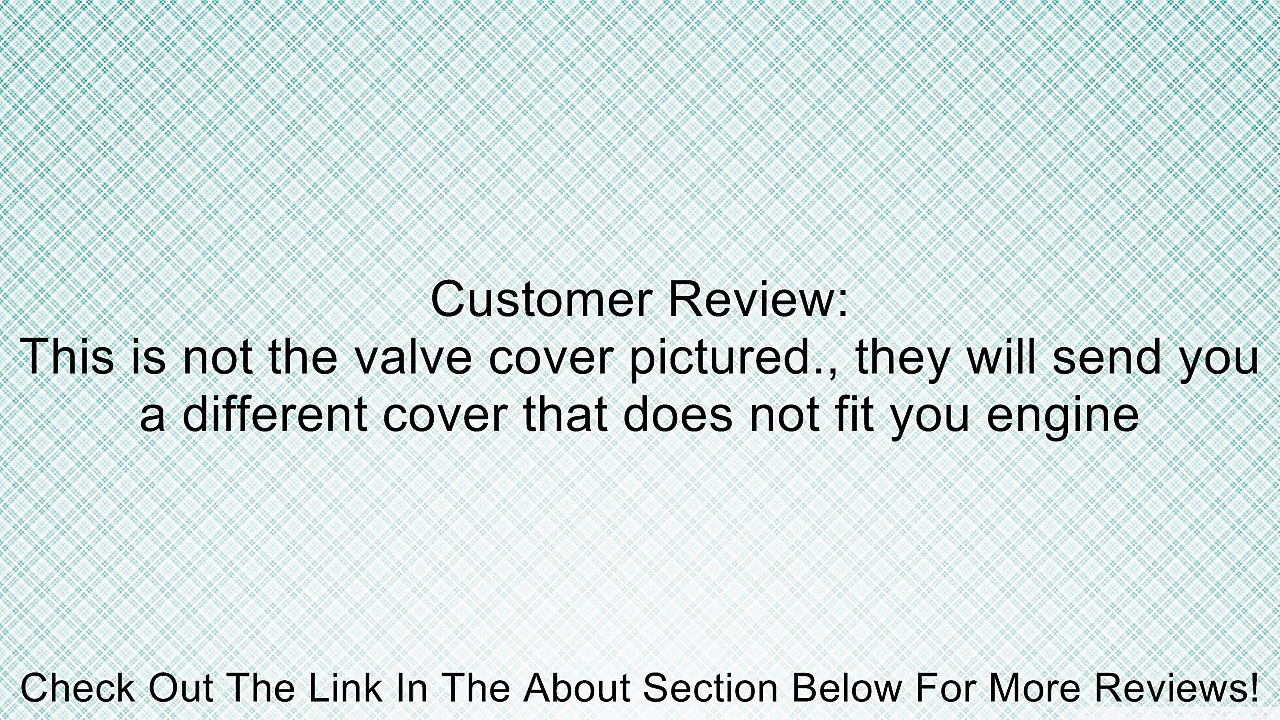 Beck Arnley 036-0003 Valve Cover Assembly Review